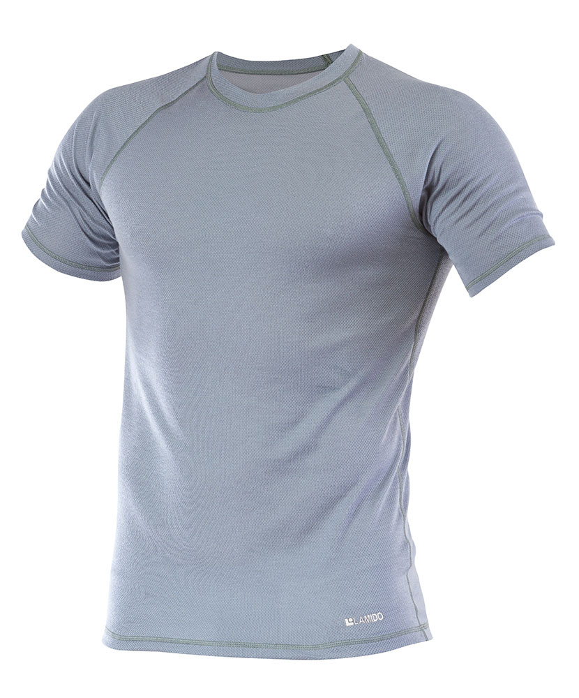 Pánské tričko krátký rukáv Coolbest šedá - doprava od 60 Kč + dárek zdarma