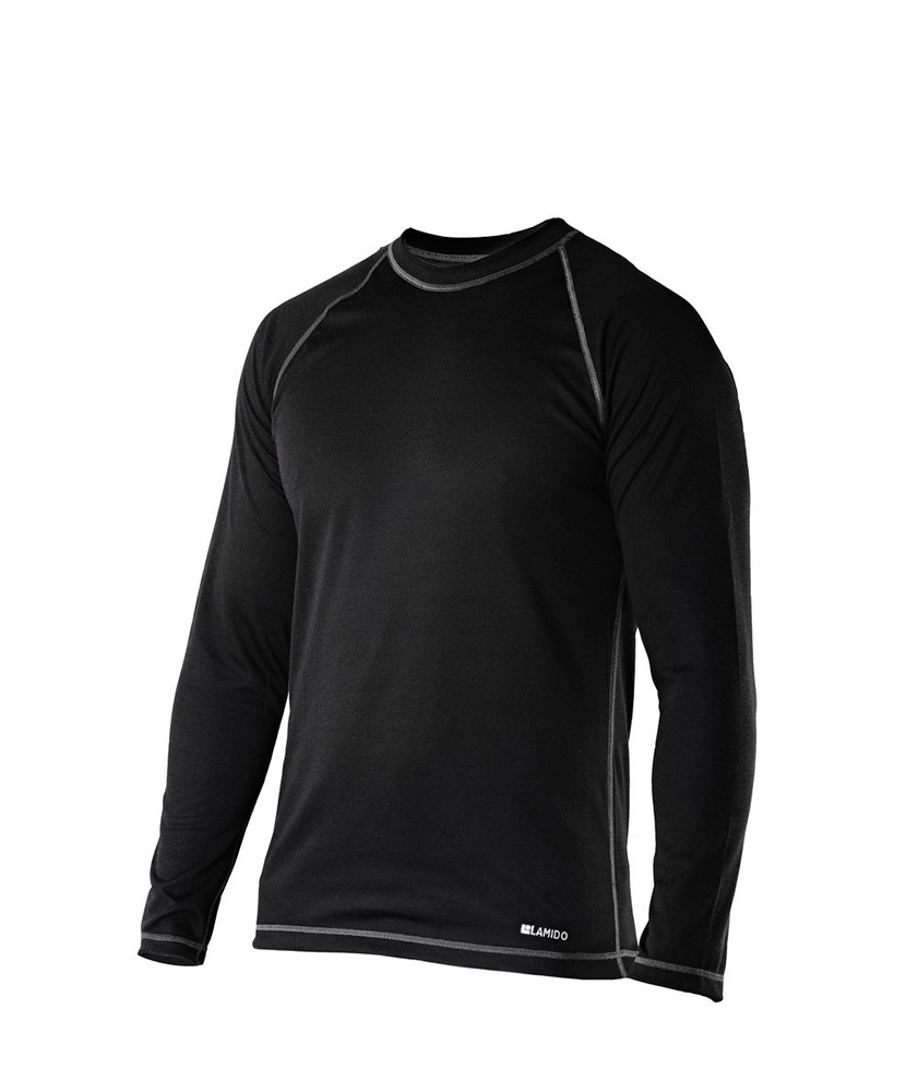Pánské tričko dlouhý rukáv Coolbest černá - doprava od 60 Kč + dárek zdarma