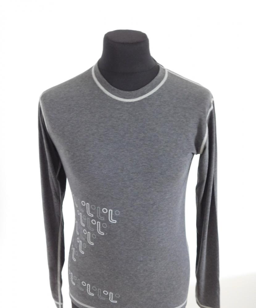 Pánské tričko dlouhý rukáv Freshguard šedá-logo - doprava od 60 Kč + dárek zdarma