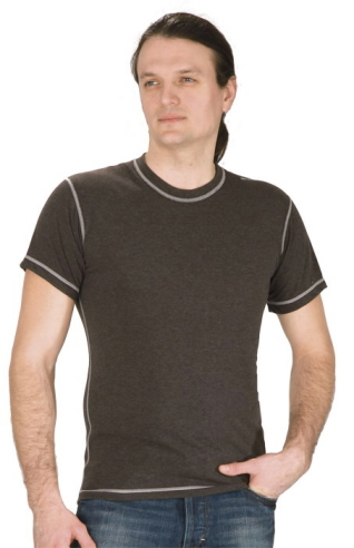 Pánské tričko krátký rukáv Freshguard šedé melé - doprava od 60 Kč + dárek zdarma